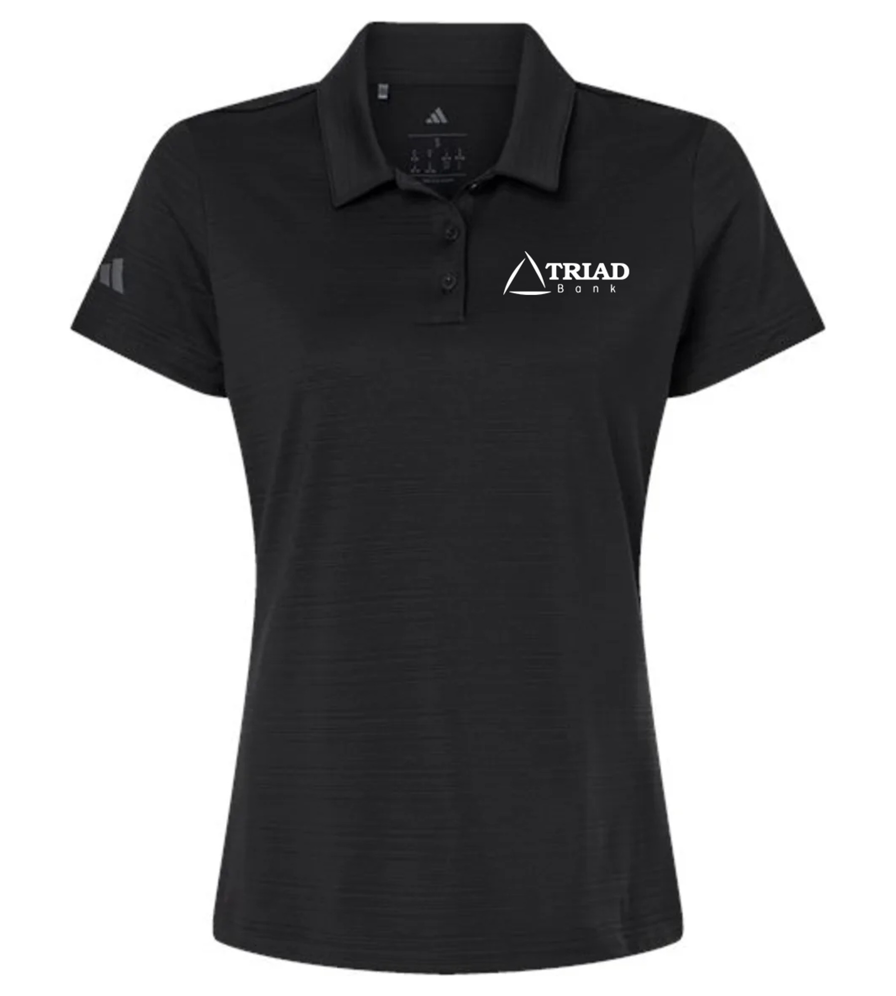 Adidas Women's Textured Stripe Polo